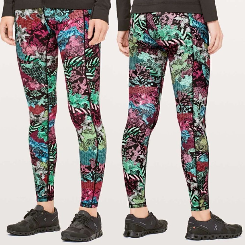 Lululemon Speed Up Tight *Full-On Luxtreme 28" Zen Clash Multi Sz 4 RARE